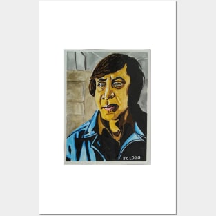 No Country For Old Men - "Call It" Anton Chigurh portrait (original) Posters and Art